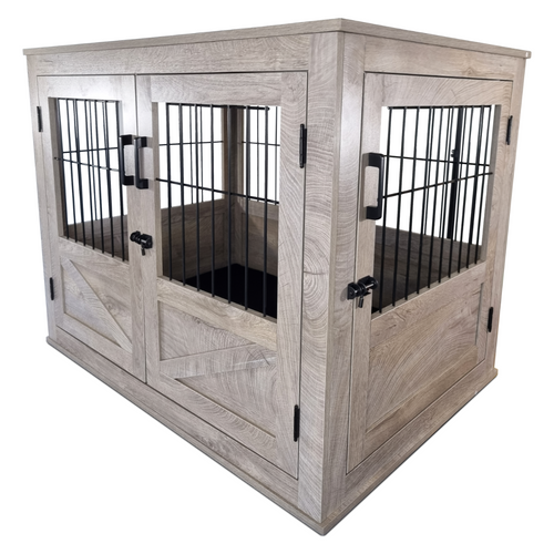 Topmast Bench Rustic Luxe - Medium - Gris Vieilli (79 x 57 x 62 cm)