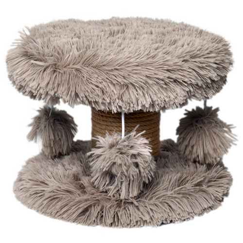 Griffoir chaton Fluffy Lycia – Poil Long - Beige