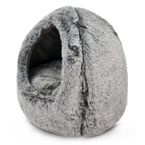 Snoozie Topmast - Panier Chat Supersoft Gris 33 x 26 cm