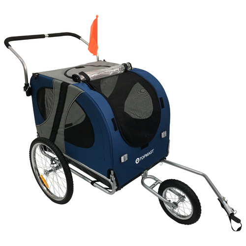 🚴 Remorque Vélo pliable pour Chien Topmast Easy Flow