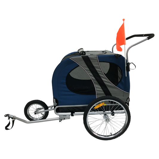 🚴 Remorque Vélo pliable pour Chien Topmast Easy Flow