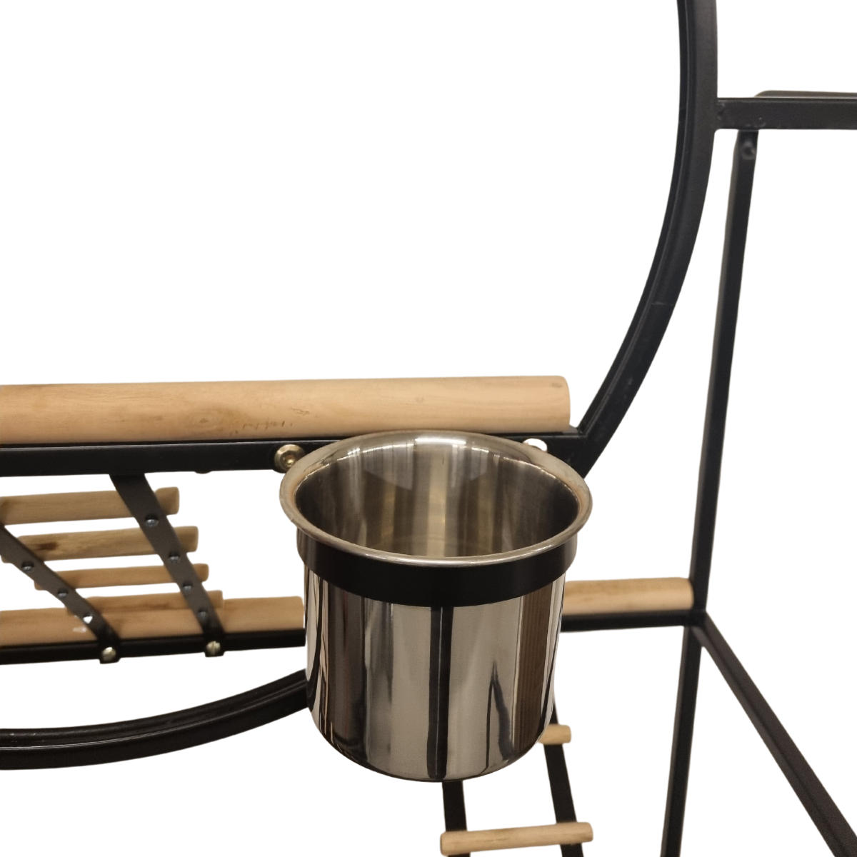 Topmast Papegaaienstandaard Rio - Antraciet - 74 x 104 x 157 cm