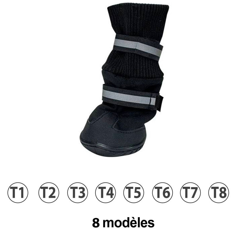 Bottes de protection pour chien, lot de 4 – Doogy Sport