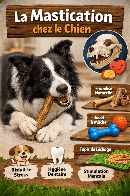 🦷 La mastication chez le chien : un besoin essentiel pour son équilibre - Trufféo