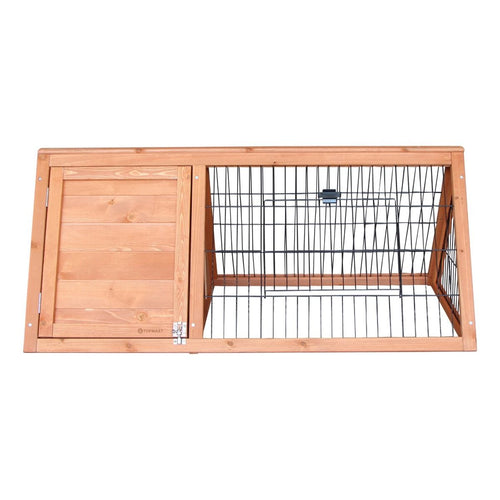 Topmast Fluffy Fields Rabbit Enclosure - 100 x 49 x 41 cm - Outdoor Wood 
