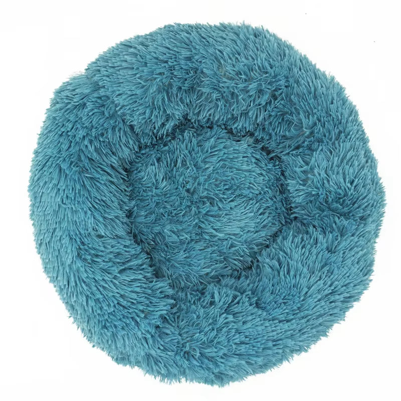Pet Dog Bed for Dog Large Big Small for Cat House round Plush Mat Sofa Dropshipping Products Pet Calming Bed Dog Donut Bed