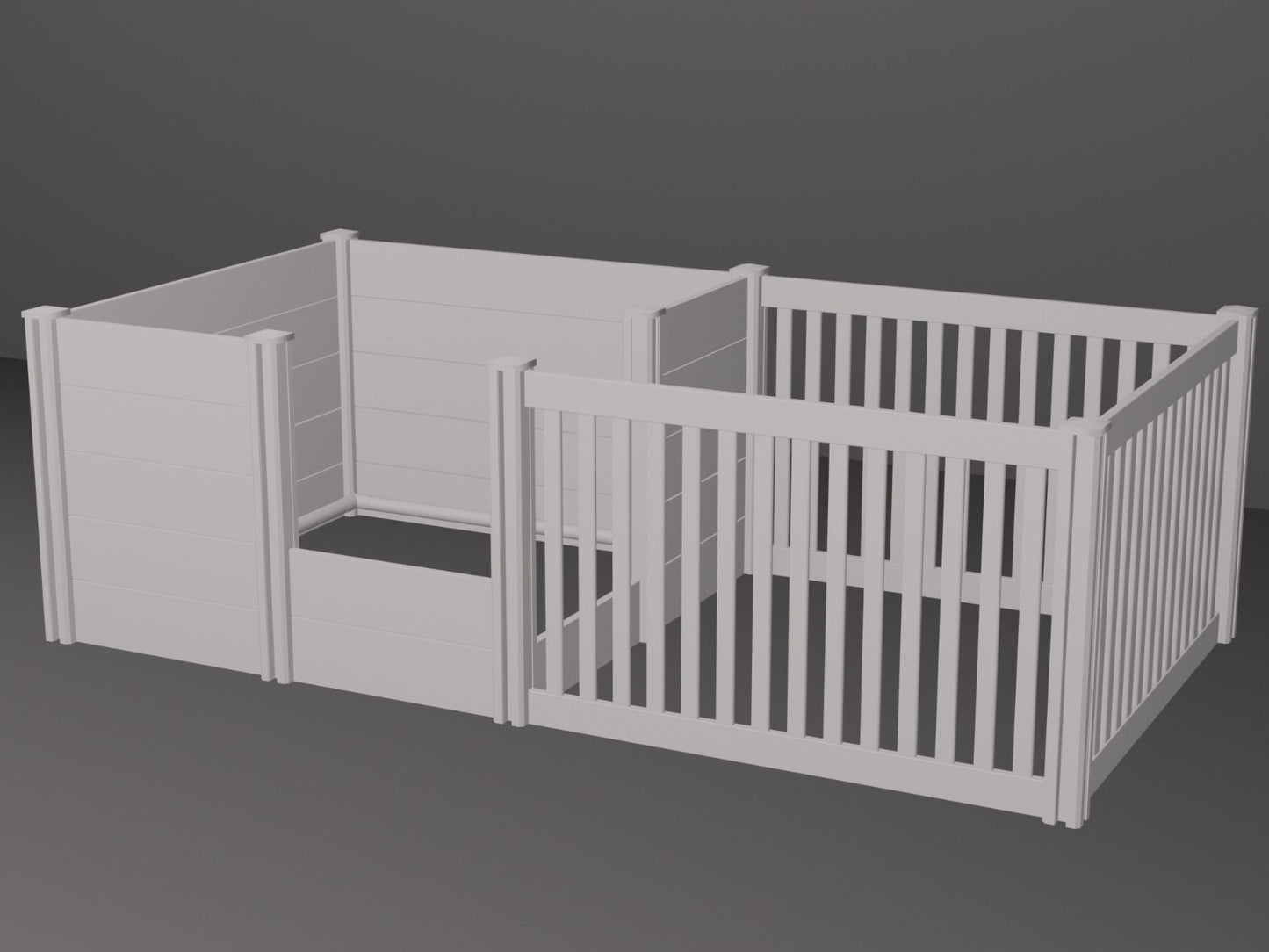 Caisse de mise bas Topmast en PVC rigide