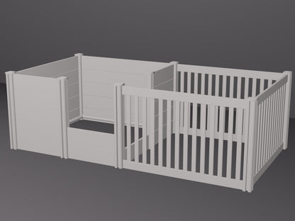 Caisse de mise bas Topmast en PVC rigide