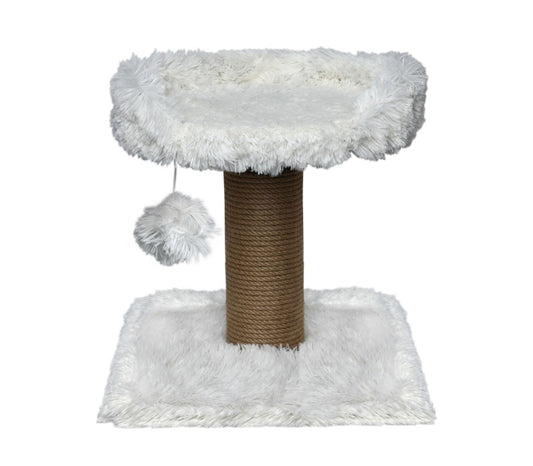 Topmast Krabpaal Fluffy Langhaar Carasco - Wit