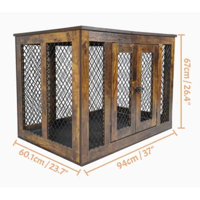 Cage Topmast en métal massif - Luxueux - 94 x 60 x 67 cm TOPMAST