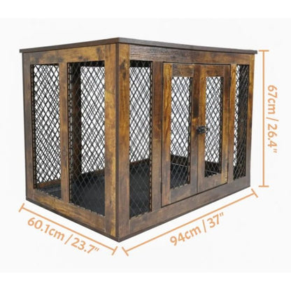Cage Topmast en métal massif - Luxueux - 94 x 60 x 67 cm TOPMAST