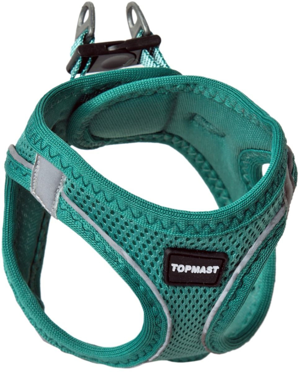 Topmast Airmesh Harnais Chien - Click & Go - Ajustable - Mint Topmast