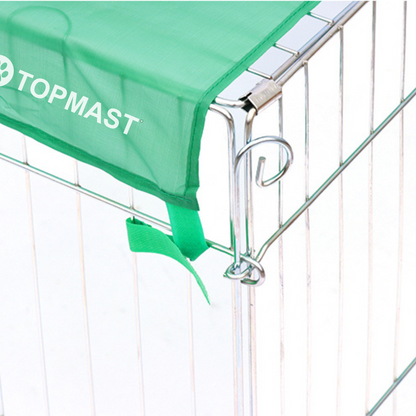 Topmast Konijnenren - Puppyren - Verzinkt Staal - Maat XL