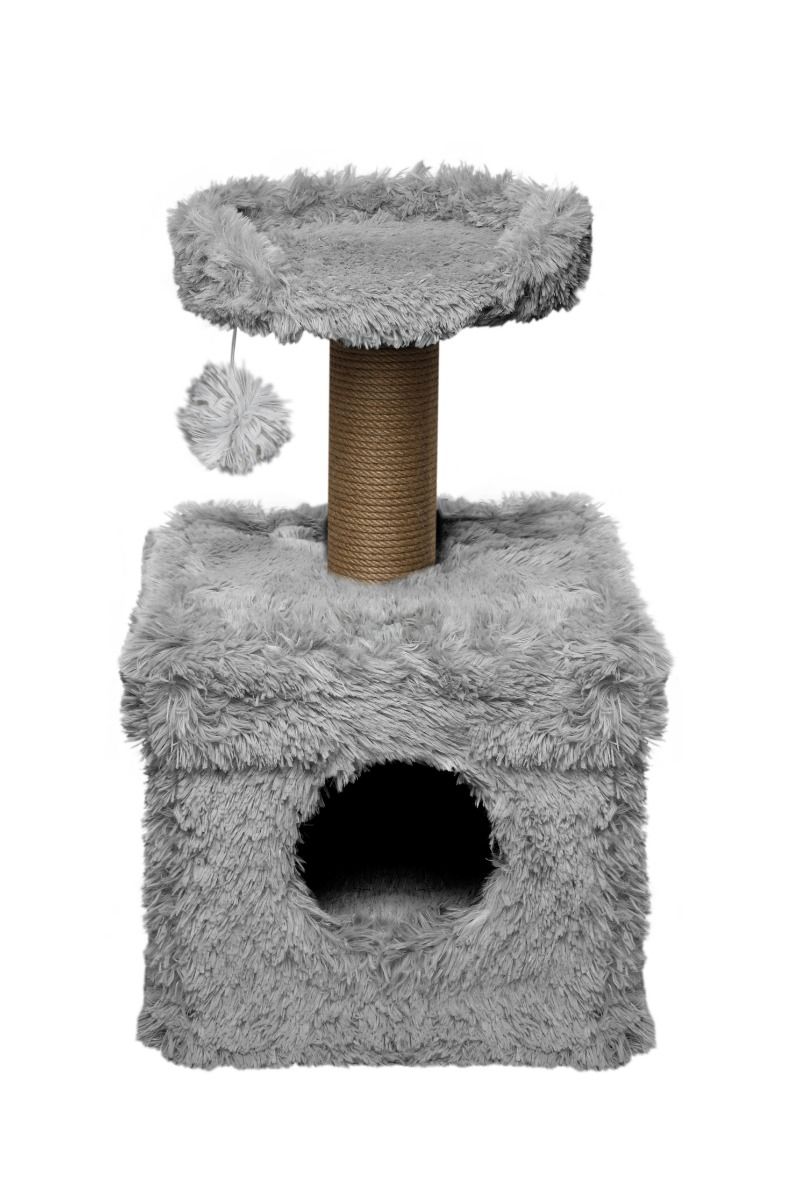 Topmast Krabpaal Fluffy Langhaar - Lima - Grijs