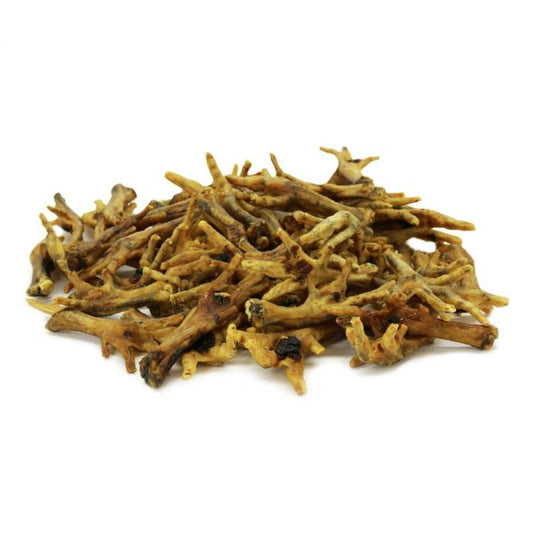 Pattes de poulet fumées – Friandise de mastication naturelle
