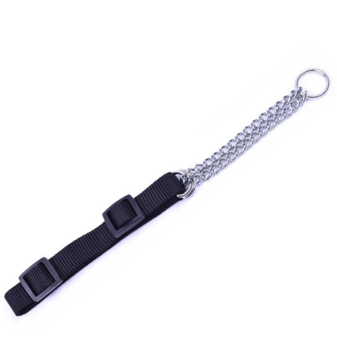 Anti-Trek Halsband - Premium Serie - Zwart