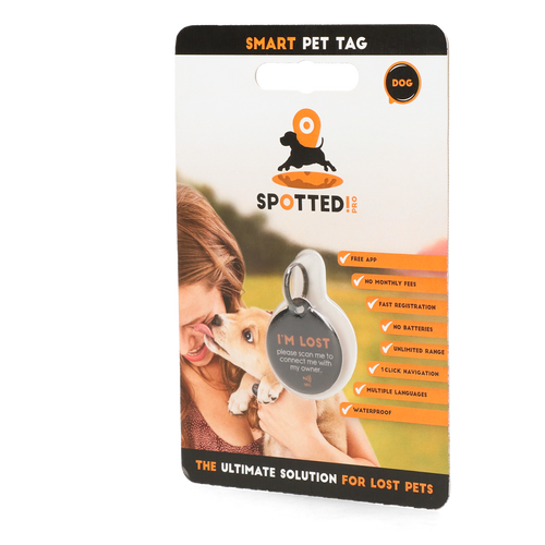 Spotted! Pro Médaille Intelligente pour Chiens et Chats
