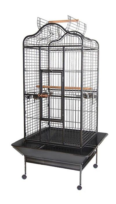 Cage Perroquet Vienna Anthracite 81 x 59 x 168 cm
