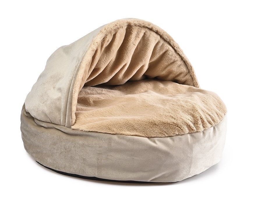 Topmast Dierenmand Cottage - Zacht Fleece - Beige - 65 x 65 cm