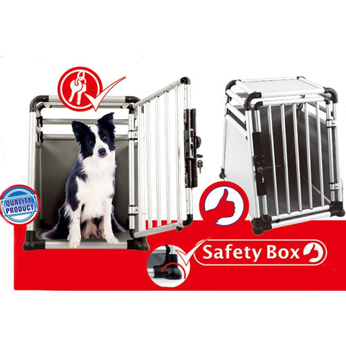 Topmast Premium Caisse de Transport Aluminium + Serrure - 90 x 55 x 65 cm
