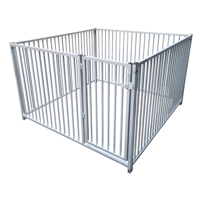 Topmast Puppy Panelen - Spijlen Gegalvaniseerd - Hondenren - 95 cm Hoogte