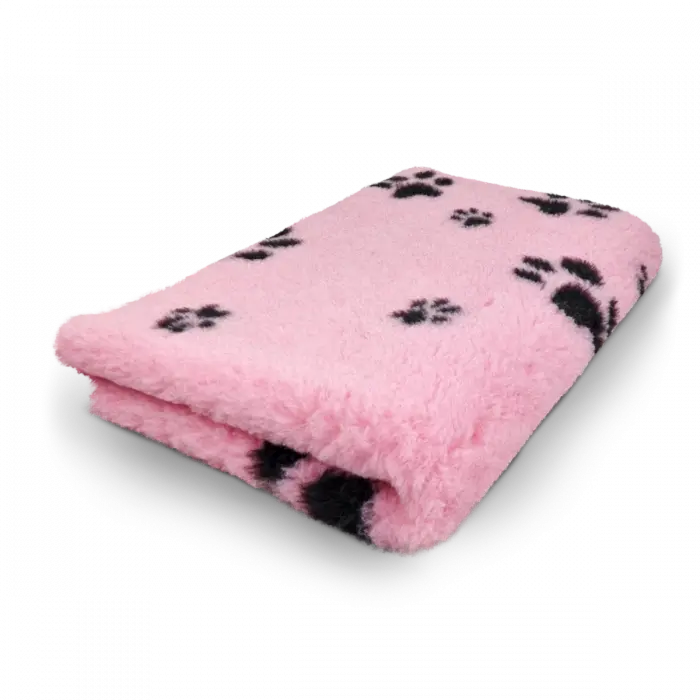 Vetbed à motifs empreintes de pattes deux couleurs – Toutes couleurs Trufféo