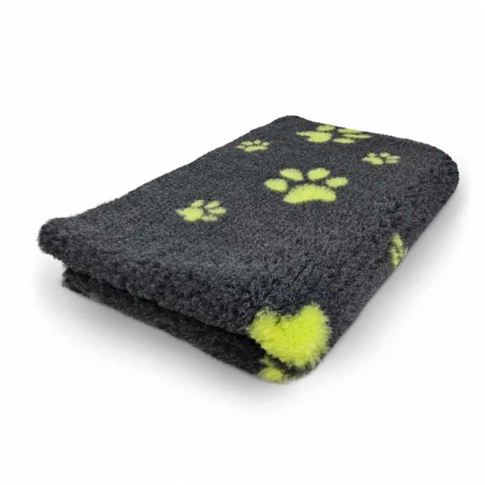 Vetbed à motifs empreintes de pattes deux couleurs – Toutes couleurs Trufféo