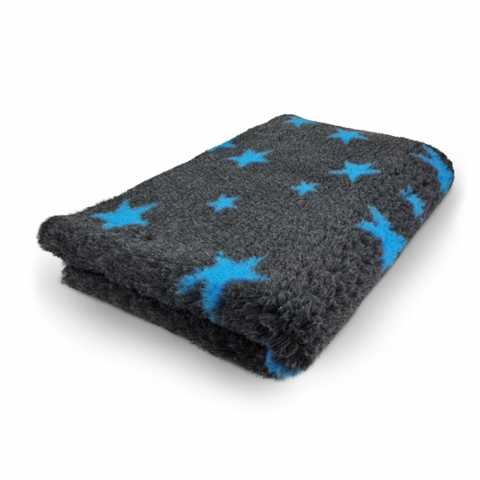 Vetbed à motifs étoiles deux couleurs