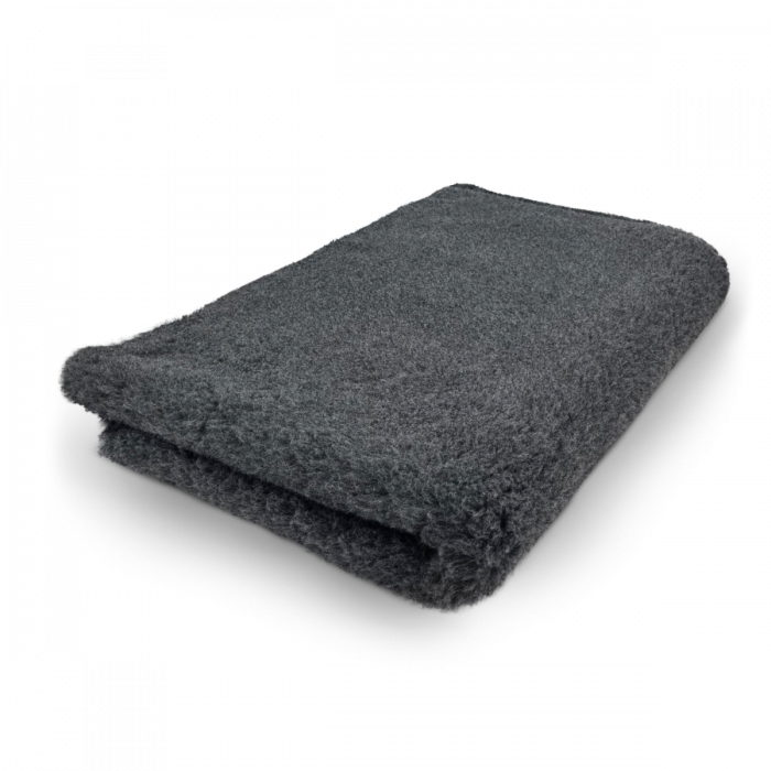 Vetbed PRO Gris Uni – Tapis antidérapant pour chien – épaisseur 28 mm Trufféo