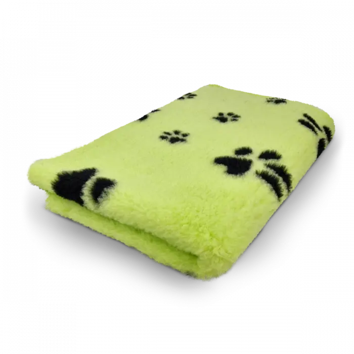 Vetbed à motifs empreintes de pattes deux couleurs – Toutes couleurs Trufféo