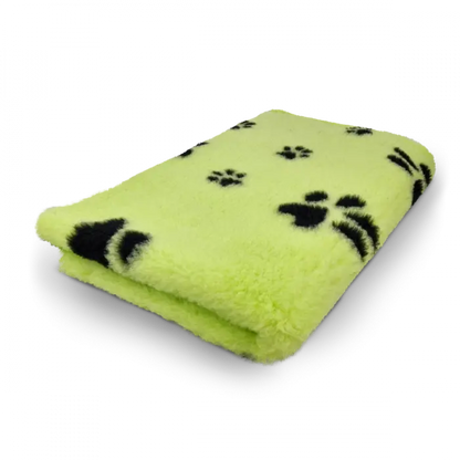 Vetbed à motifs empreintes de pattes deux couleurs – Toutes couleurs Trufféo