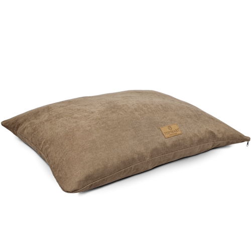 Coussin pour chien Topmast Economy - Taupe - Polyester & Chanvre recyclés