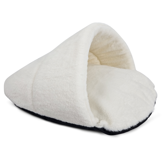 Topmast Pluche Sleeper Slaapmand - Wit - Kattenmand