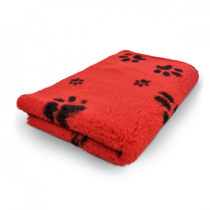 Vetbed à motifs empreintes de pattes deux couleurs – Toutes couleurs Trufféo