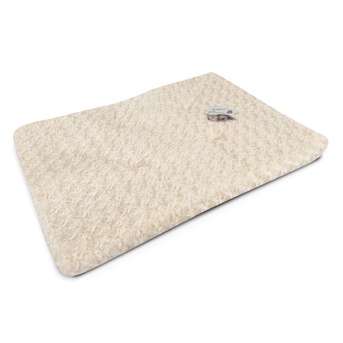Topmast Ultra Soft Hondenmat - Crème