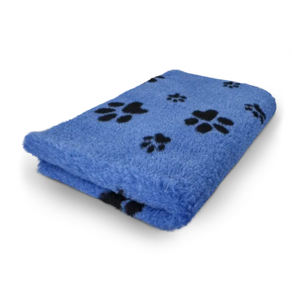 Vetbed à motifs empreintes de pattes deux couleurs – Toutes couleurs Trufféo