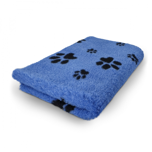Vetbed à motifs empreintes de pattes deux couleurs – Toutes couleurs
