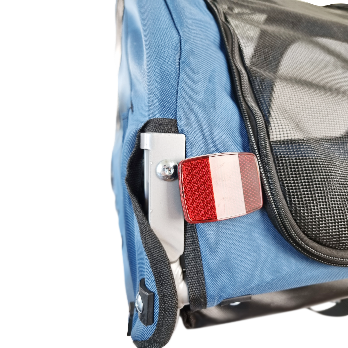 Topmast Hondenfietskar Streamline - Met Jogger Functie en Draaibaar voorwiel - Opvouwbaar - Blauw