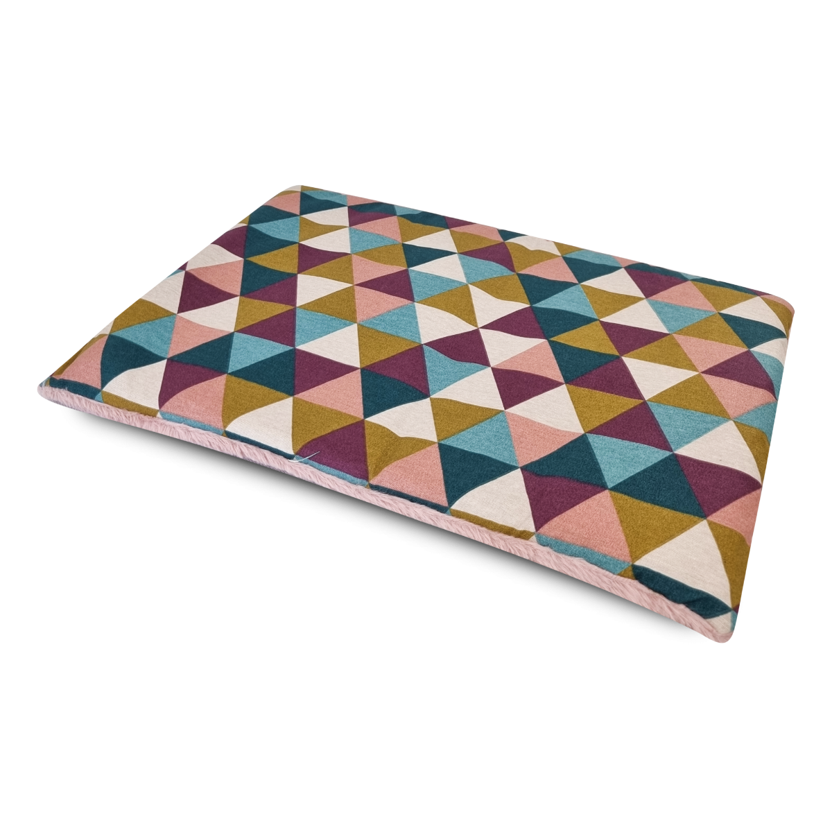 Topmast Wellness Fleece Dierenmat - Met Zachte Fibervulling - Triangle