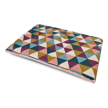 Topmast Wellness Fleece Dierenmat - Met Zachte Fibervulling - Triangle