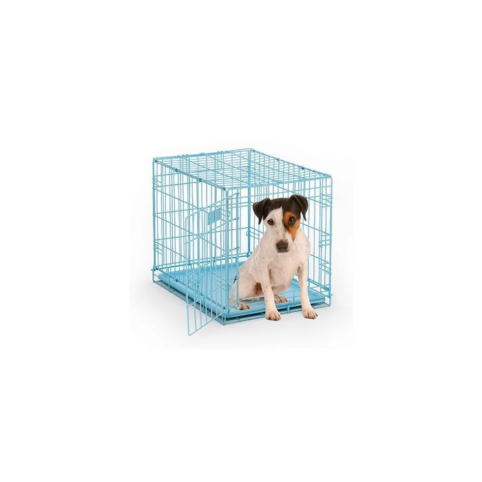 🐾 Cage de transport pliable - Plateau en métal TOPMAST