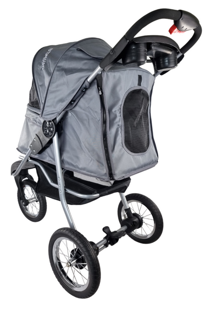 Topmast Hondenbuggy Allround All Terrain - 3 Wielen - Antraciet