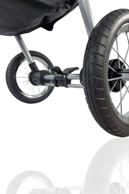 Topmast Hondenbuggy Allround All Terrain - 3 Wielen - Antraciet