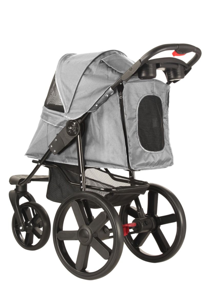 Topmast Hondenbuggy Comfort All Terrain - 3 Wielen - Antraciet