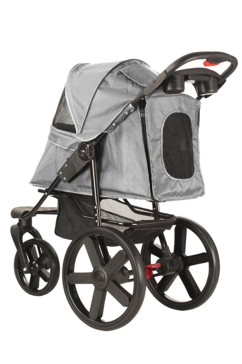 Topmast Comfort All Terrain 3-Wheel Dog Stroller - Anthracite 