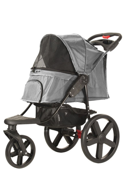 Topmast Hondenbuggy Comfort All Terrain - 3 Wielen - Antraciet
