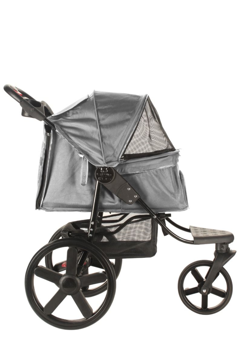 Topmast Hondenbuggy Comfort All Terrain - 3 Wielen - Antraciet