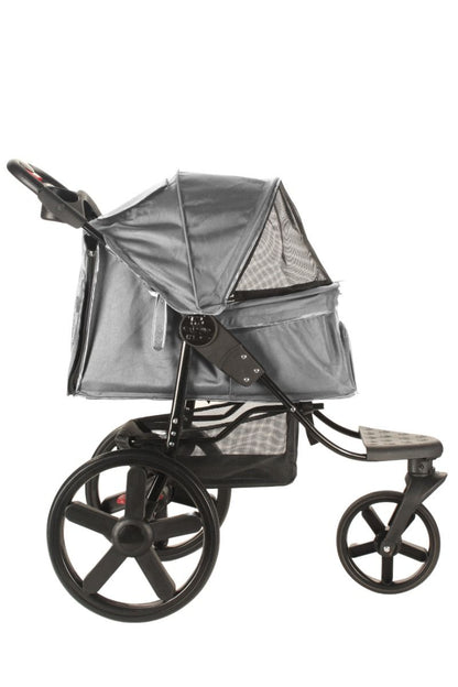 Topmast Hondenbuggy Comfort All Terrain - 3 Wielen - Antraciet