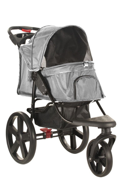 Topmast Hondenbuggy Comfort All Terrain - 3 Wielen - Antraciet