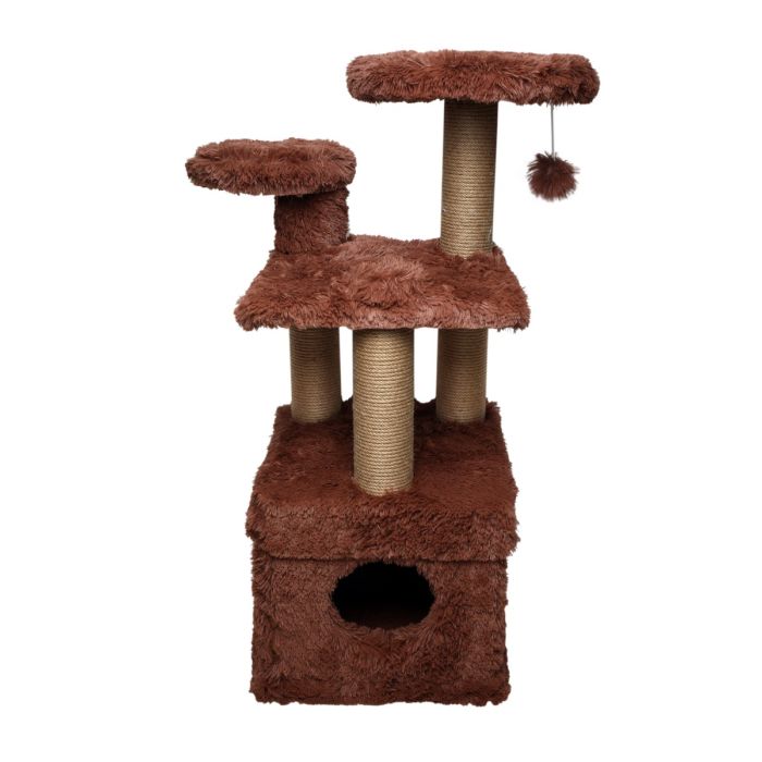 Arbre à chat Topmast Fluffy Isola 100 cm – Sisal naturel Topmast